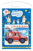 Gioca con l'auto di Bluey. Crea con Bluey. Ediz. a colori di Cristina Panzeri edito da Pon Pon Edizioni