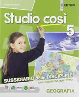 Studio così. Storia-Geografia. Per la Scuola elementare. Con e-book. Con espansione online vol.2 di Alessandra Calzi, Francesca Girolami, Cinzia Pellettari edito da CETEM