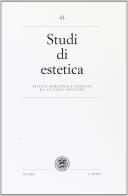 Studi di estetica vol.43 edito da CLUEB