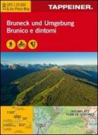 Brunico e dintorni. Carta topografica 1:25.000. Ediz. italiana e tedesca edito da Tappeiner