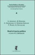 Studi di teoria politica edito da Carlo Saladino Editore