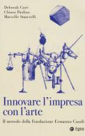 Innovare con l'arte moderna. Il metodo della Fondazione Ermanno Casoli di Deborah Carè, Chiara Paolino, Marcello Smarelli edito da EGEA