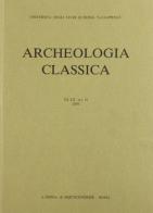 Archeologia classica (2009) vol.60 edito da L'Erma di Bretschneider