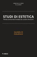 Studi di estetica (2017) vol.2 edito da Mimesis