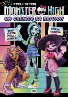 Un college da brividi! Monster High. Scenari sticker. Ediz. a colori edito da Pon Pon Edizioni