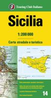 Sicilia 1:200.000. Carta stradale e turistica edito da Touring