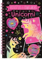 Gratta e colora. Unicorni. Ediz. illustrata. Con matita di legno edito da Emme Edizioni