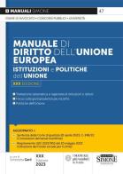 Manuale di Diritto dell'Unione europea. Istituzioni e politiche dell'Unione edito da Edizioni Giuridiche Simone
