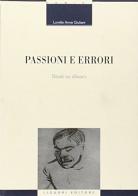 Passioni e errori. Studi su Alvaro di Lorella Anna Giuliani edito da Liguori