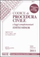 Codice di procedura civile e leggi complementari. Ediz. minore edito da Edizioni Giuridiche Simone