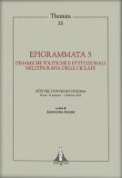 Epigrammata vol.5 edito da Tored