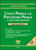 Codice penale e di procedura penale e leggi complementari edito da Maggioli Editore