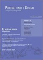 Processo penale e giustizia (2011) vol.3 di Adolfo Scalfati edito da Nuova Cultura