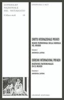 Diritto internazionale privato. Regimi patrimoniali della famiglia nel mondo vol.1 di Emanuele Calò edito da Giuffrè