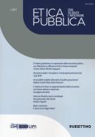 Etica pubblica. Studi su legalità e partecipazione (2021) vol.1 edito da Rubbettino