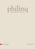 Philinq. Philosophical inquiries (2019) vol.2 edito da Edizioni ETS