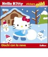 Giochi con la neve. Hello Kitty. Con adesivi edito da Edibimbi