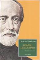Dei doveri dell'uomo di Giuseppe Mazzini edito da Editori Riuniti