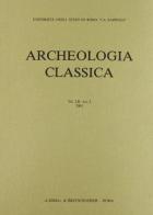 Archeologia classica (2001) vol.52 edito da L'Erma di Bretschneider