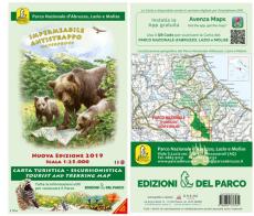 Carta turistico-escursionistica del Parco Nazionale d'Abruzzo, Lazio e Molise 1:25.000 edito da Edizioni del Parco