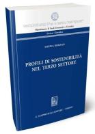 Profili di sostenibilità nel terzo settore di Marina Romano edito da Giappichelli