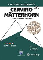 Carta escursionistica Cervino-Matterhorn (Zermatt, Cervinia) edito da Geo4Map