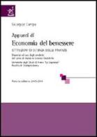 Appunti di economia del benessere di Giuseppe Campa edito da Aracne