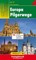 Europa pilgerwege weitwanderkarte edito da Freytag & Berndt