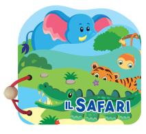 Il safari. Libri in legno sagomati. Ediz. a colori edito da Edibimbi