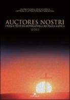 Auctores nostri. Studi e testi di letteratura cristiana antica (2012) vol.10 edito da Edipuglia