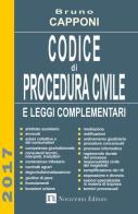 Codice di procedura civile e leggi complementari di Bruno Capponi edito da Novecento Media