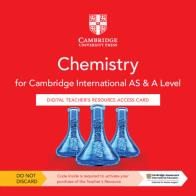 Cambridge International As and A Level Chemistry. Per le Scuole superiori. Con e-book: Teachers resource di Roger Norris, Ryan Lawrie, Mike Wooster edito da Cambridge