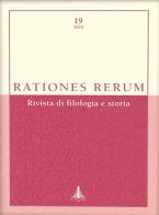 Rationes rerum. Rivista di filologia e storia vol.19 edito da Tored