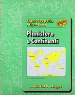 Planisfero e continenti. Atlante scolastico fisico-politico edito da Studio FMB Bologna
