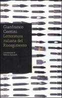 Letteratura italiana del Risorgimento di Gianfranco Contini edito da Rizzoli