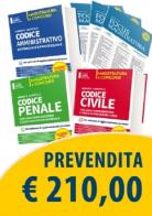 Kit I nuovi codici. Concorso magistratura 2021. Civile, penale, amministrativo di Roberto Garofoli edito da Neldiritto Editore