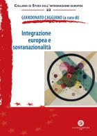 Integrazione europea e sovranazionalità edito da Cacucci