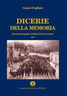 Dicerie della memoria vol.1 di Gianni Fogliani edito da Armando Siciliano Editore
