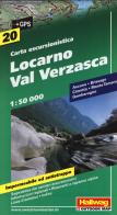Locarno, Val Verzasca 1:50.000. Carta escursionistica edito da Hallwag
