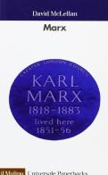 Marx di David McLellan edito da Il Mulino