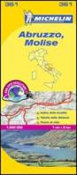 Abruzzo, Molise 1:200.000 edito da Michelin Italiana