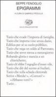Epigrammi di Beppe Fenoglio edito da Einaudi