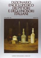 Dizionario enciclopedico dei pittori e degli incisori italiani edito da Editoriale Giorgio Mondadori