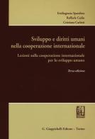 Sviluppo e diritti umani nella cooperazione internazionale. Lezioni sulla cooperazione internazionale per lo sviluppo umano di Ersiliagrazia Spatafora, Raffaele Cadin, Cristiana Carletti edito da Giappichelli