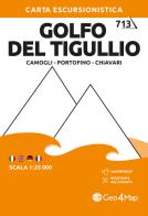 Golfo del Tigullio - Camogli - Portofino - Chiavari. Carta escursionistica 1:25.000 edito da Geo4Map