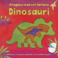 Dinosauri. Ritaglia e crea con fantasia. Ediz. illustrata edito da IdeeAli