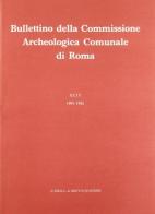 Bullettino della Commissione archeologica comunale di Roma (1991-1992 vol.94 edito da L'Erma di Bretschneider