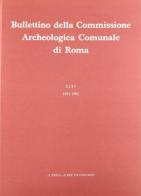 Bullettino della Commissione archeologica comunale di Roma (1991-1992 vol.94.2 edito da L'Erma di Bretschneider