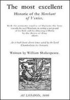 The merchant of Venice. Testo inglese a fronte di William Shakespeare edito da Myricae