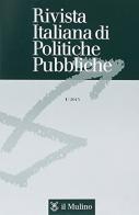 Rivista italiana di politiche pubbliche (2015) vol.1 edito da Il Mulino
